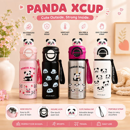 All four NestPanda variants — pink, black, silver and white — lined up together