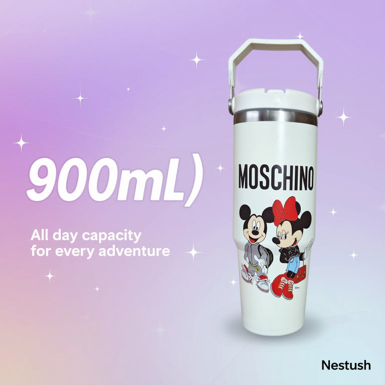 NestMickey 900ml insulated tumbler capacity size comparison